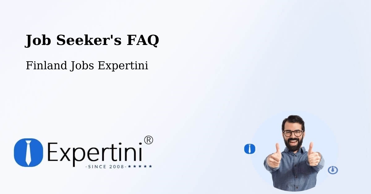 Job Seeker FAQ – Vilppula - Finland Jobs Expertini
